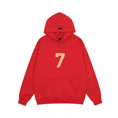Fear of God Season 7 Number 7 Pullover Hoodie Red