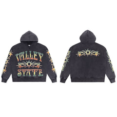 Vale Forever Black Valley State Graphic Hoodie