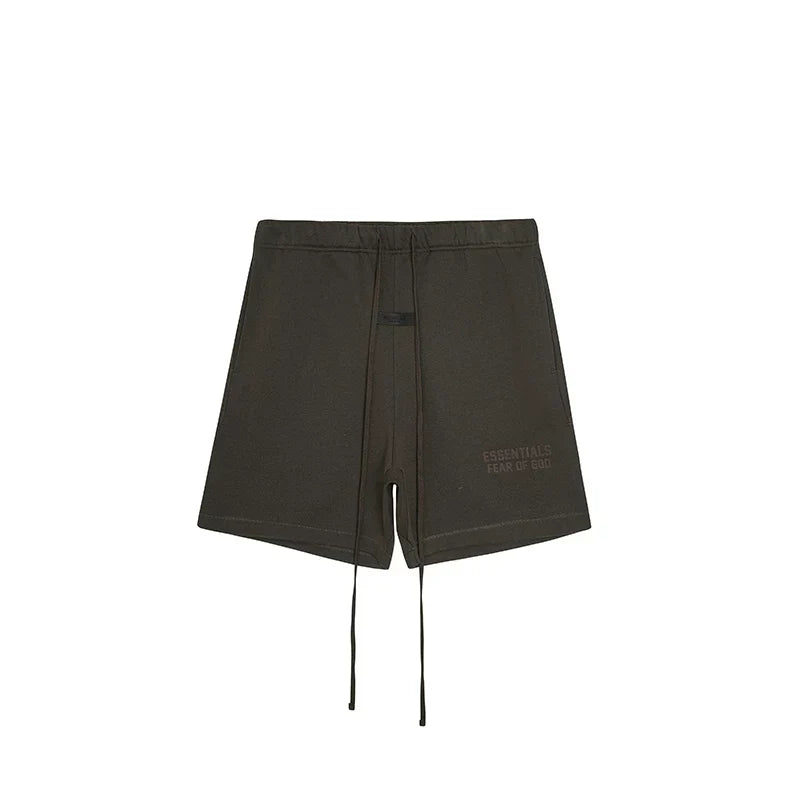 Fear of God Essentials Woven Shorts – Olive Black