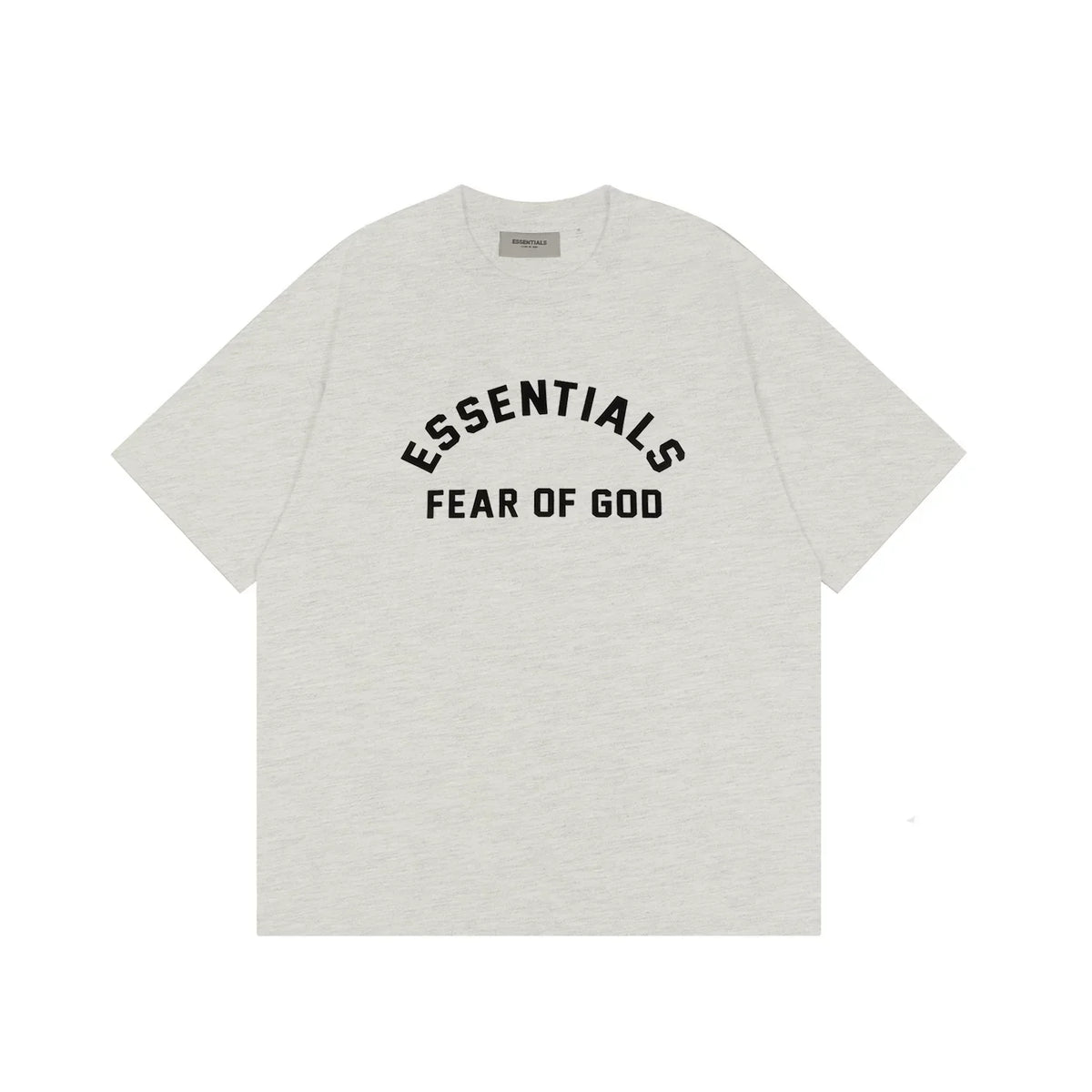 Essentials Fear of God Arch Logo Flocked Tee – Shallow Oats
