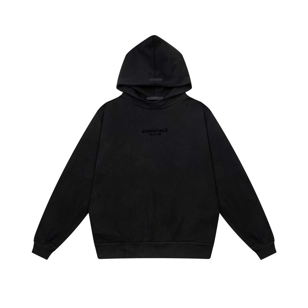 Fear of God Essentials Silicone Logo Hoodie & Sweatpants Set Black