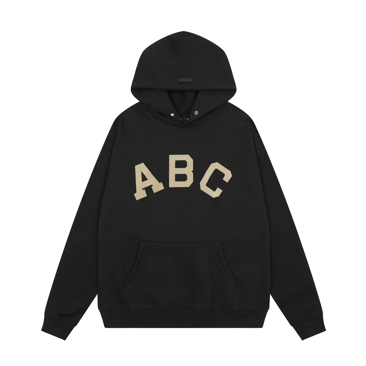 Fear of God Essentials ABC Collegiate Pullover Hoodie – Black