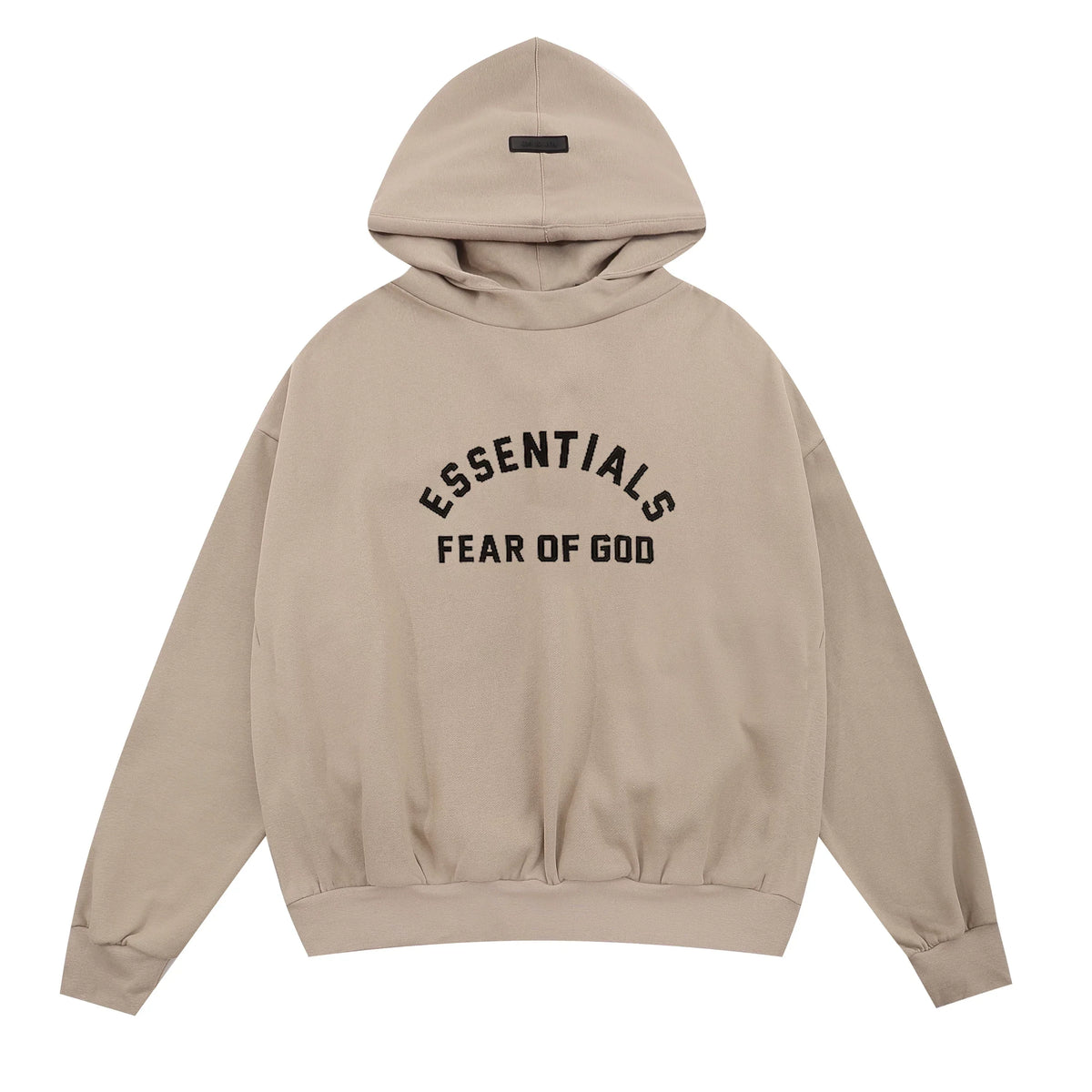 Fear of God Essentials Arch Logo Pullover Hoodie – Sand