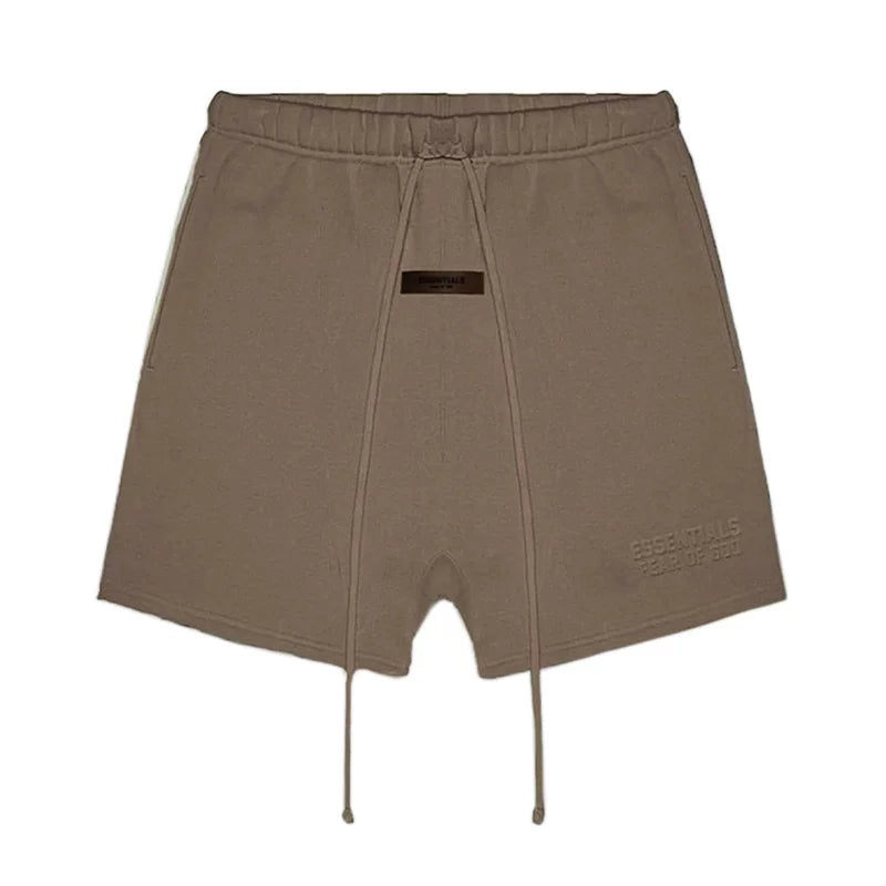 Fear of God Essentials Fleece Shorts – Wood Brown