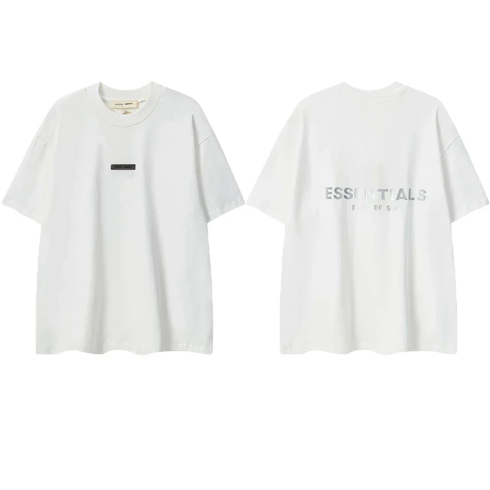 ESSENTIALS Fear of God Back Print Tee – White