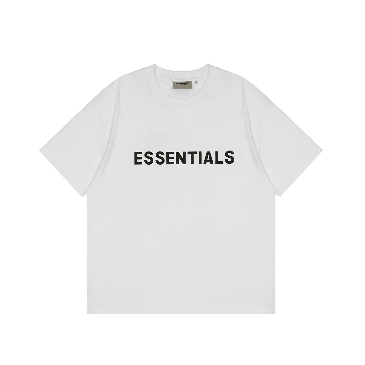 Fear of God Essentials 3D Puff Print Tee – White