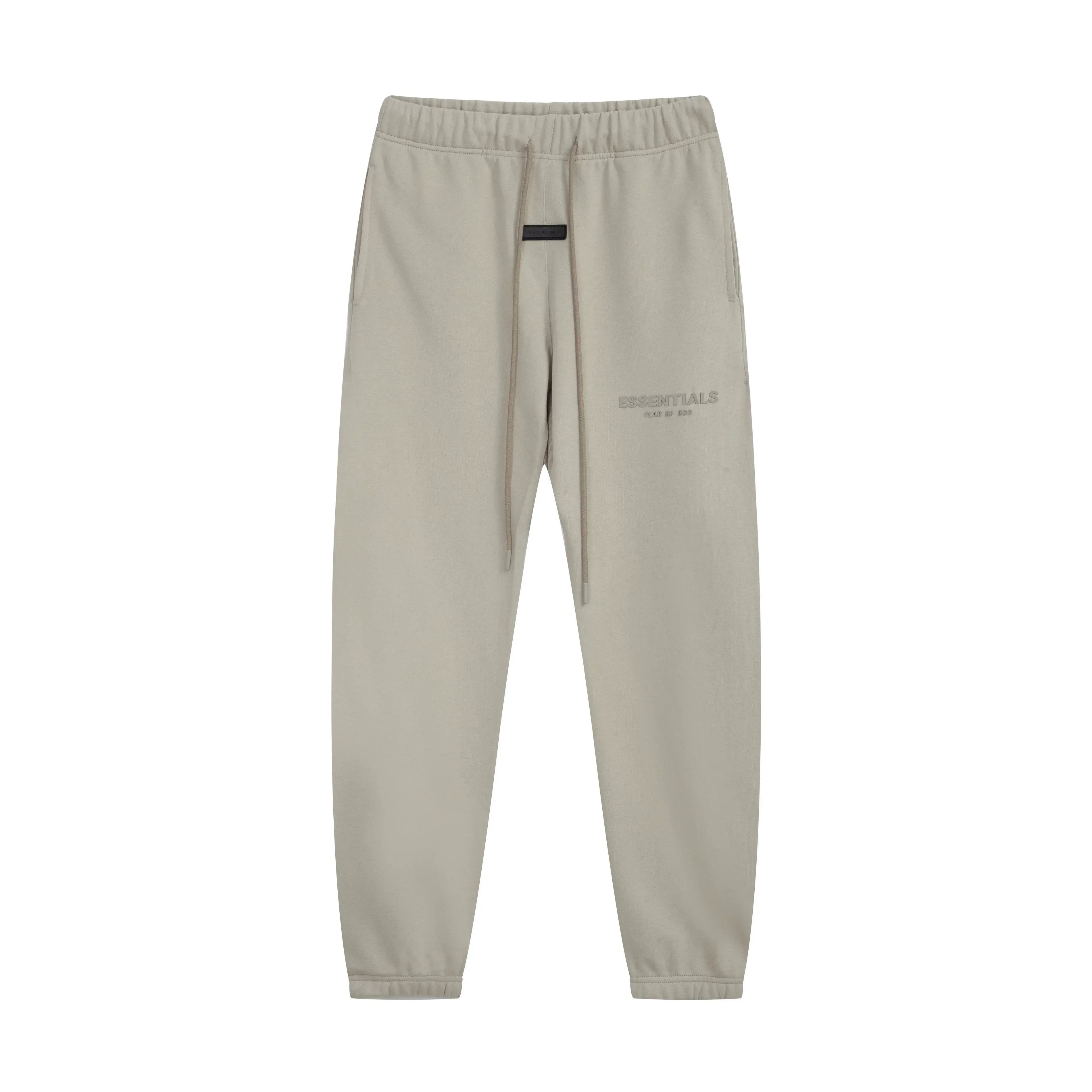 FOG Essentials Silicone Logo Hoodie & Sweatpants, Stone