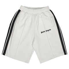 Palm Angels Classic Track Shorts - White/Black